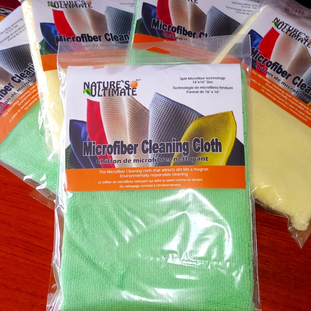 Nature's Ultimate Microfiber Cleaning Cloth